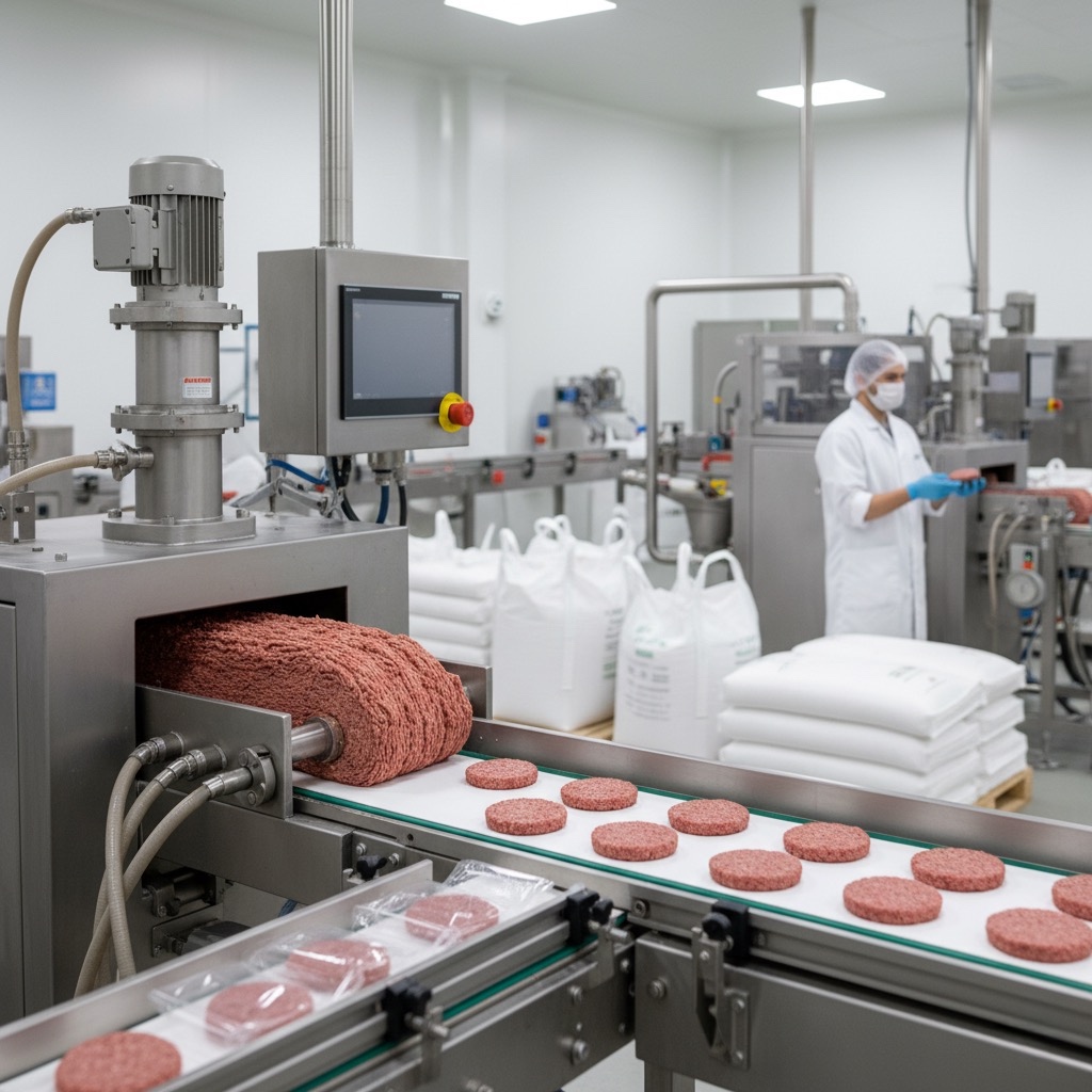 Производство растительных котлет