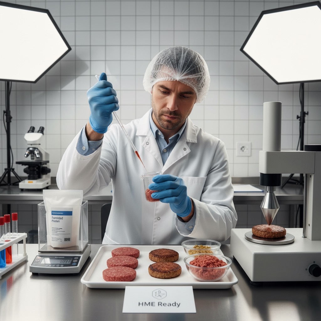 Производство растительных бургеров